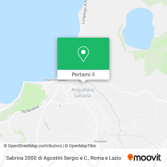 Mappa Sabrina 2000 di Agostini Sergio e C.