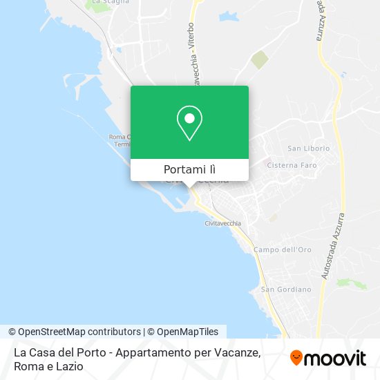 Mappa La Casa del Porto - Appartamento per Vacanze