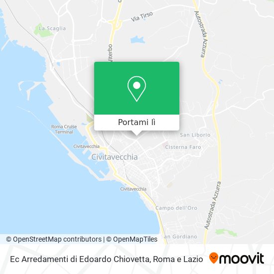 Mappa Ec Arredamenti di Edoardo Chiovetta