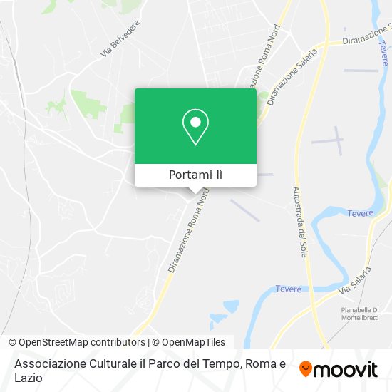 Mappa Associazione Culturale il Parco del Tempo