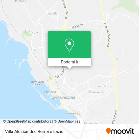 Mappa Villa Alessandra