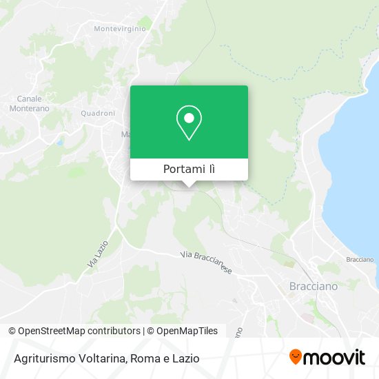Mappa Agriturismo Voltarina