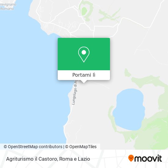 Mappa Agriturismo il Castoro
