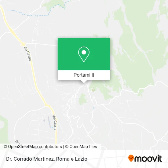 Mappa Dr. Corrado Martinez