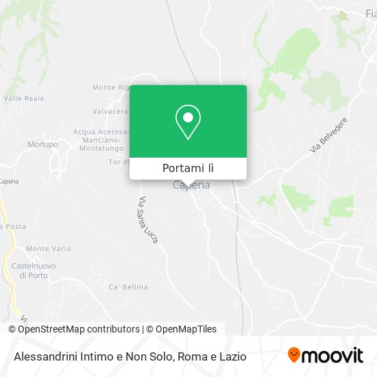 Mappa Alessandrini Intimo e Non Solo