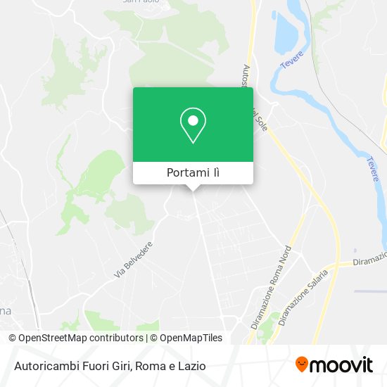 Mappa Autoricambi Fuori Giri