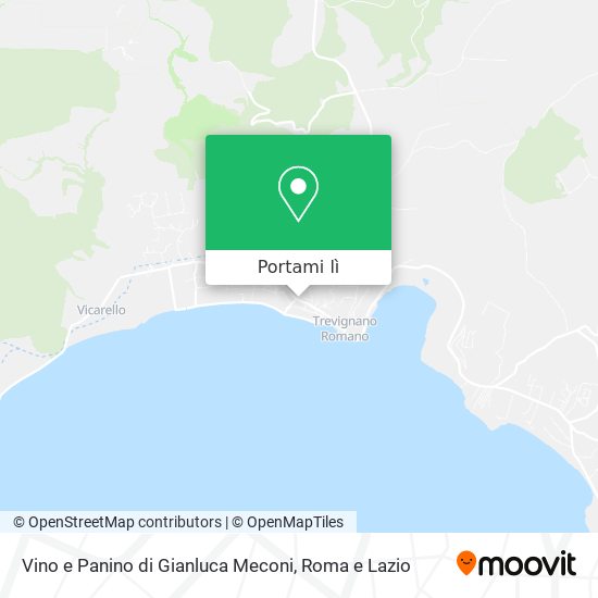 Mappa Vino e Panino di Gianluca Meconi