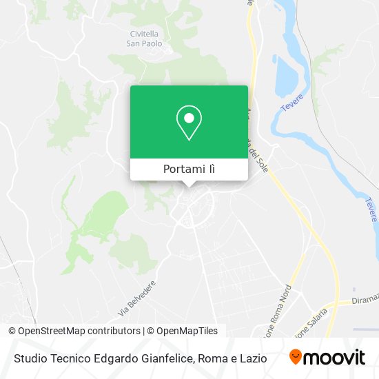 Mappa Studio Tecnico Edgardo Gianfelice