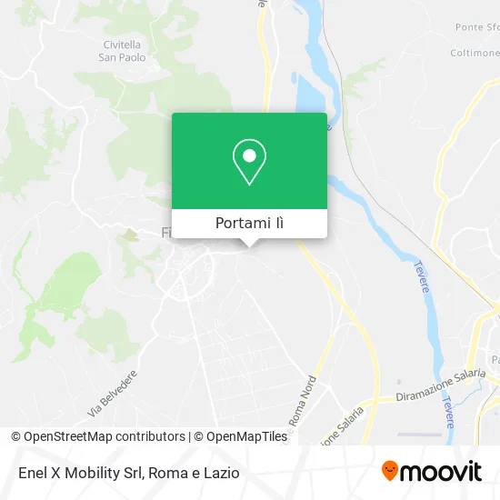 Mappa Enel X Mobility Srl