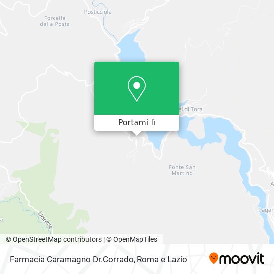 Mappa Farmacia Caramagno Dr.Corrado