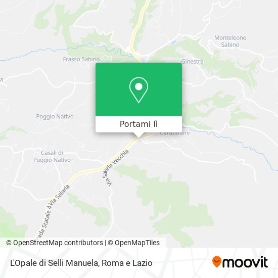 Mappa L'Opale di Selli Manuela