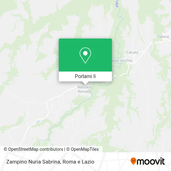 Mappa Zampino Nuria Sabrina