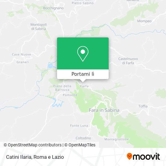 Mappa Catini Ilaria