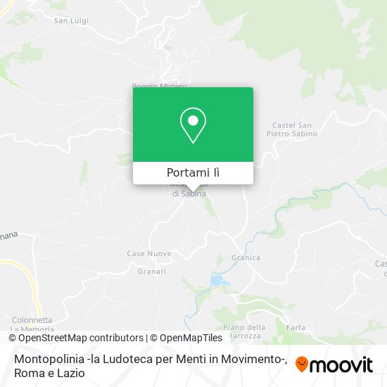 Mappa Montopolinia -la Ludoteca per Menti in Movimento-