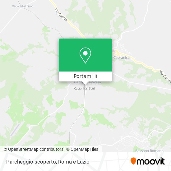 Mappa Parcheggio scoperto