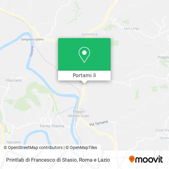 Mappa Printlab di Francesco di Stasio
