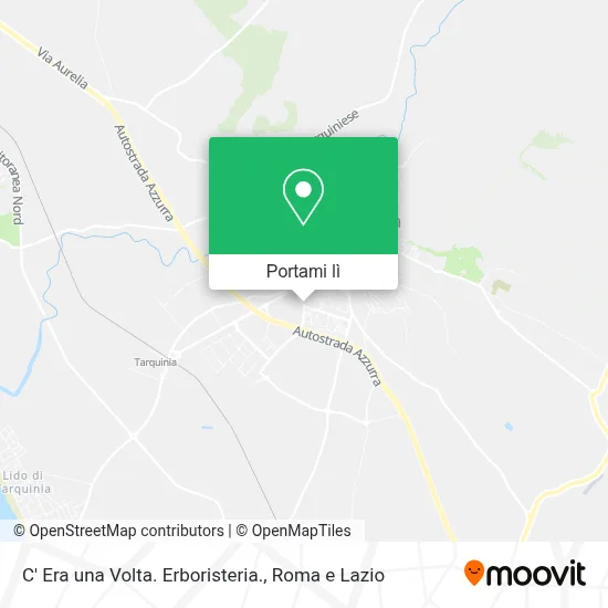 Mappa C' Era una Volta. Erboristeria.