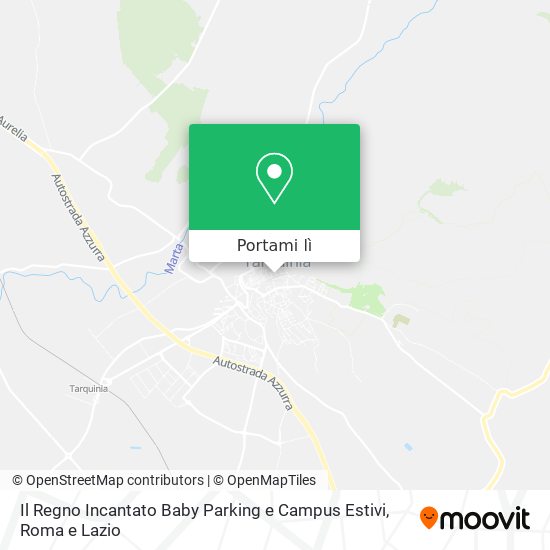 Mappa Il Regno Incantato Baby Parking e Campus Estivi