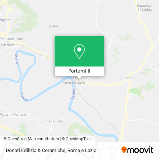 Mappa Donati Edilizia & Ceramiche