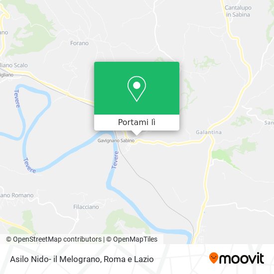 Mappa Asilo Nido- il Melograno