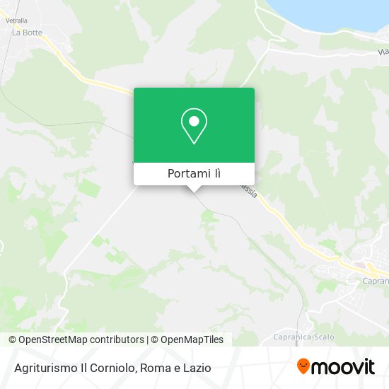 Mappa Agriturismo Il Corniolo