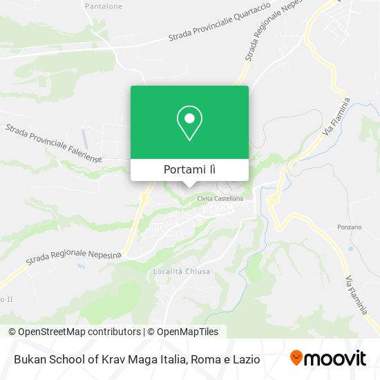 Mappa Bukan School of Krav Maga Italia