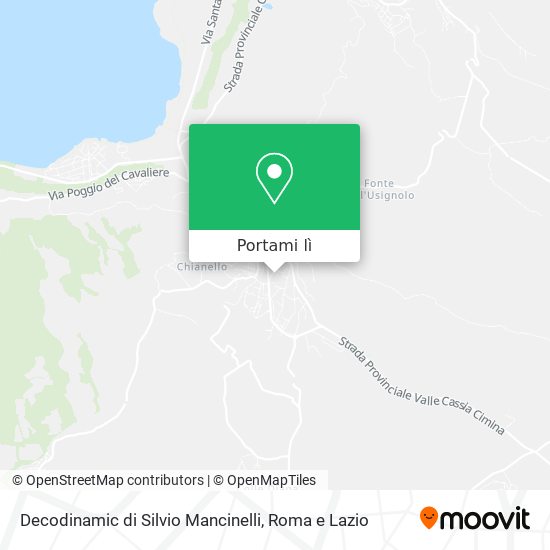 Mappa Decodinamic di Silvio Mancinelli