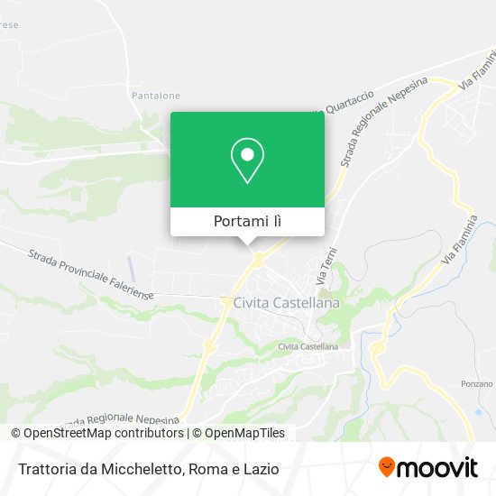 Mappa Trattoria da Miccheletto