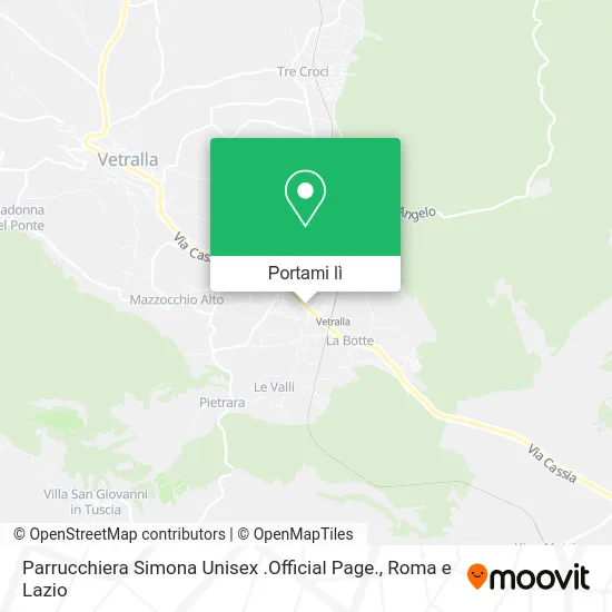 Mappa Parrucchiera Simona Unisex .Official Page.