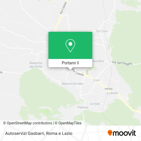 Mappa Autoservizi Gasbarri