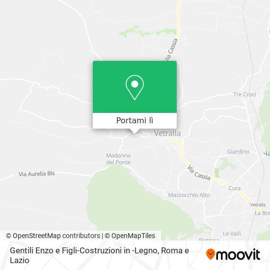 Mappa Gentili Enzo e Figli-Costruzioni in -Legno