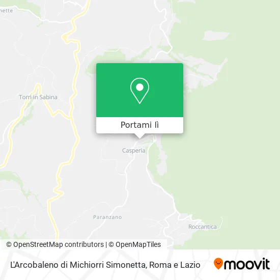 Mappa L'Arcobaleno di Michiorri Simonetta