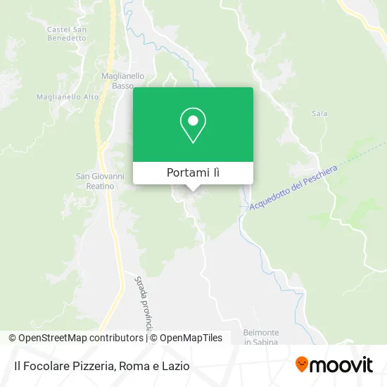 Mappa Il Focolare Pizzeria