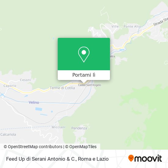 Mappa Feed Up di Serani Antonio & C.