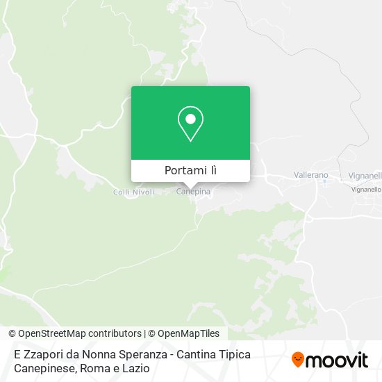 Mappa E Zzapori da Nonna Speranza - Cantina Tipica Canepinese