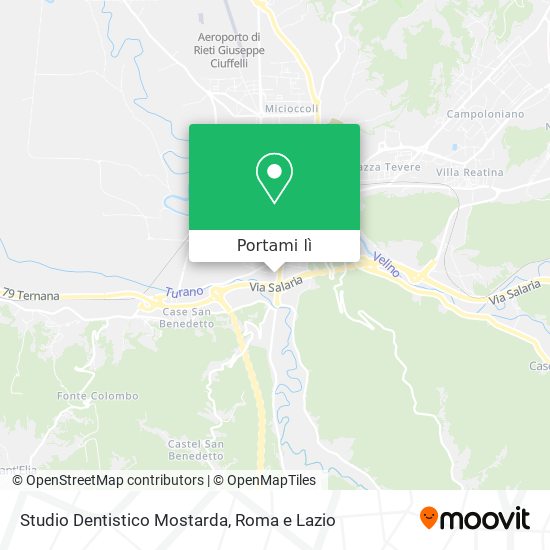 Mappa Studio Dentistico Mostarda