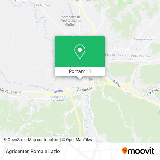 Mappa Agricenter