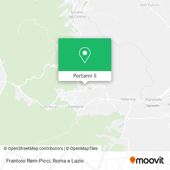 Mappa Frantoio Rem-Picci