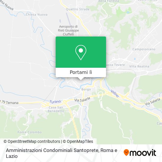 Mappa Amministrazioni Condominiali Santoprete