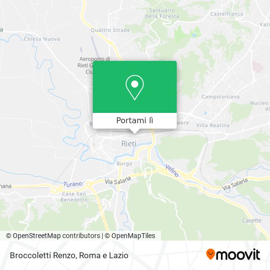 Mappa Broccoletti Renzo