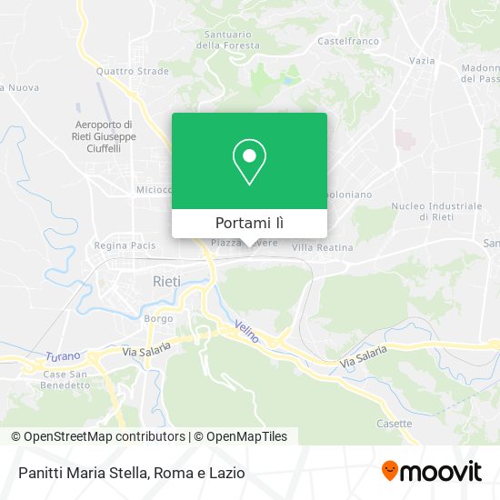 Mappa Panitti Maria Stella