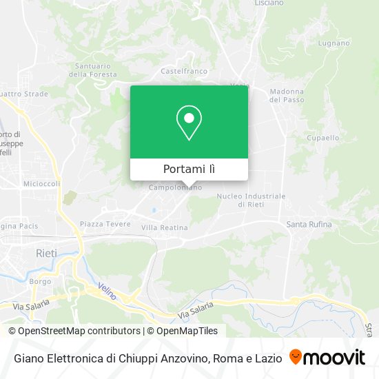 Mappa Giano Elettronica di Chiuppi Anzovino