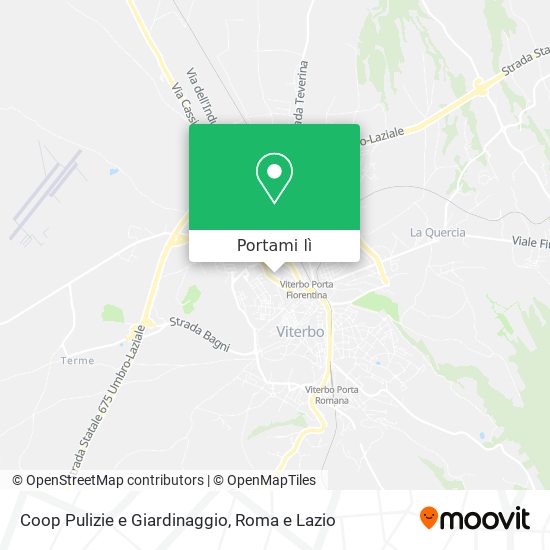 Mappa Coop Pulizie e Giardinaggio