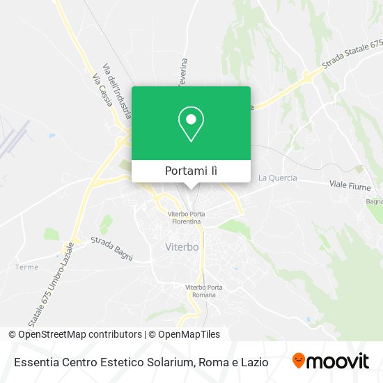 Mappa Essentia Centro Estetico Solarium