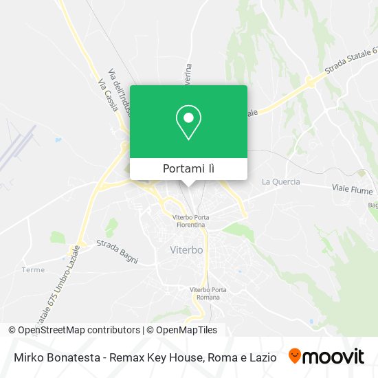 Mappa Mirko Bonatesta - Remax Key House
