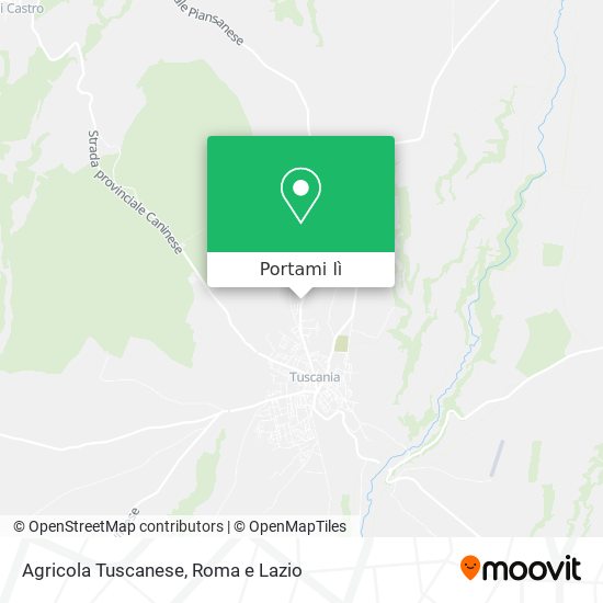 Mappa Agricola Tuscanese