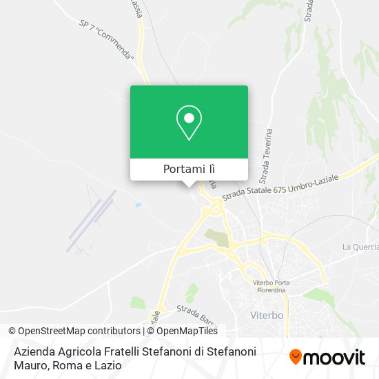 Mappa Azienda Agricola Fratelli Stefanoni di Stefanoni Mauro
