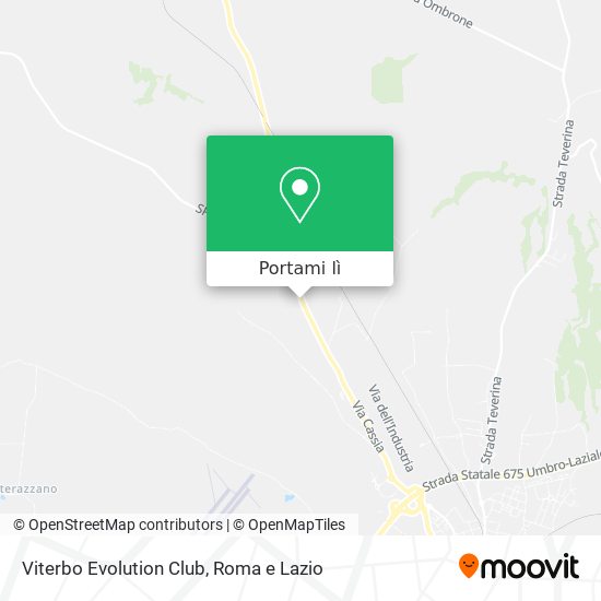 Mappa Viterbo Evolution Club