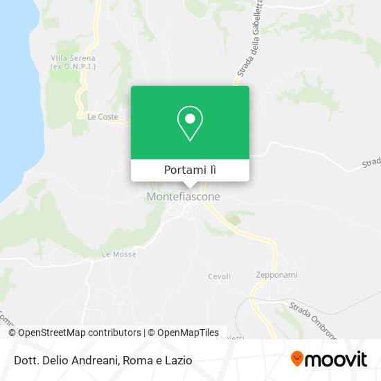 Mappa Dott. Delio Andreani