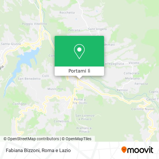 Mappa Fabiana Bizzoni